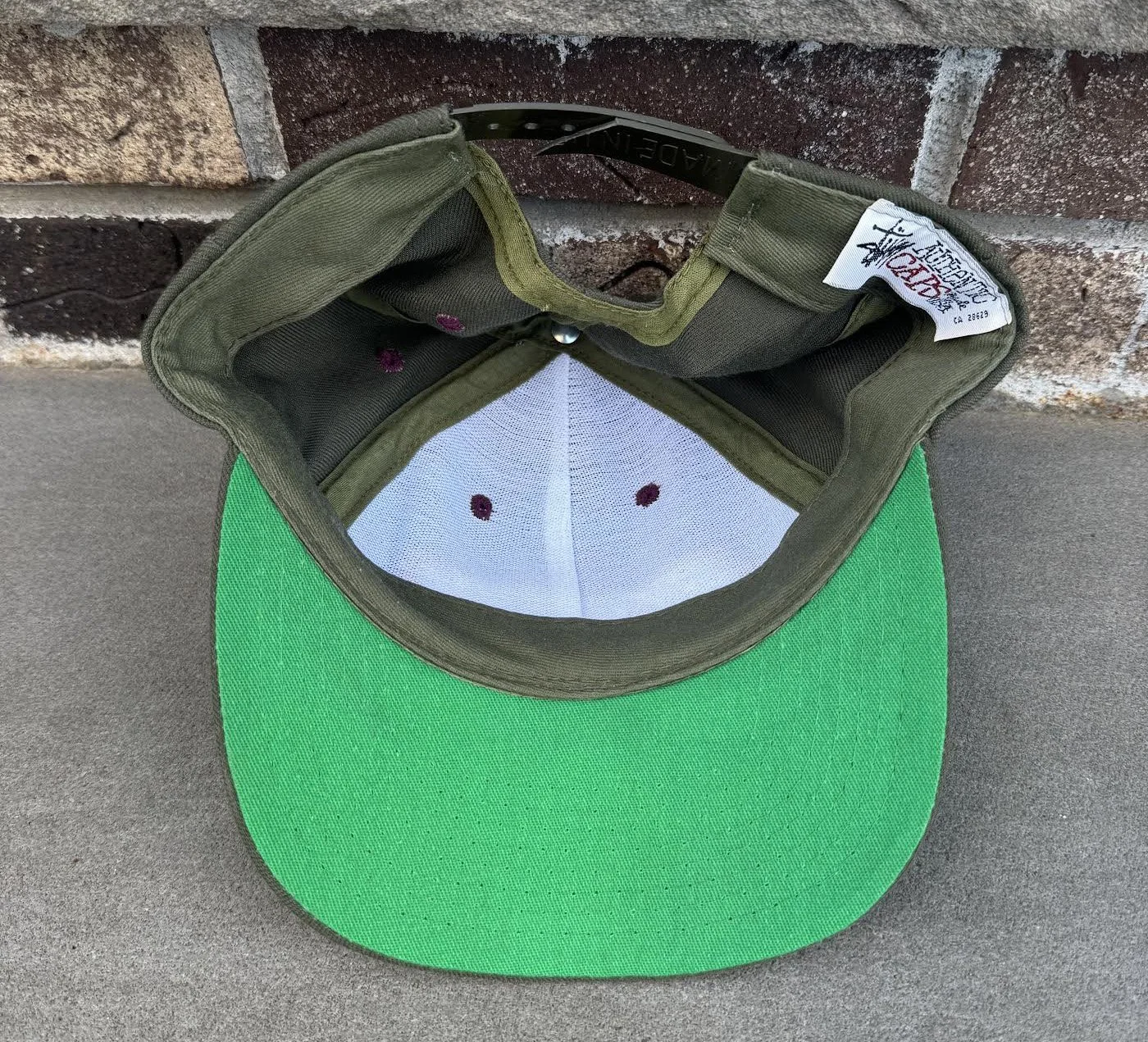 Vintage Stussy Box Logo Hat — RootsBK